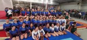 Photo des gyms de l'AEB Toulouse à la compétition FFG de Saint Gaudens, 21 mars 2026 (Féd Occ)